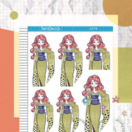 Ocha | Tokyo Wanderer | Just Dolls Sticker | J179