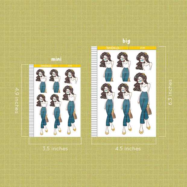 Fresh | Summer Camp | Just Dolls Sticker | J180