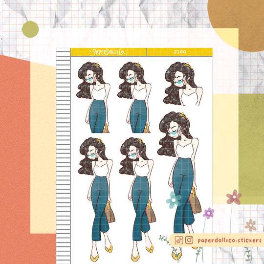 Fresh | Summer Camp | Just Dolls Sticker | J180