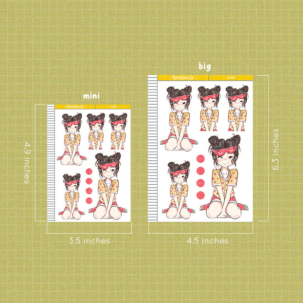 Sunshine | Summer Camp | Just Dolls Sticker | J182