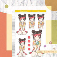 Sunshine | Summer Camp | Just Dolls Sticker | J182