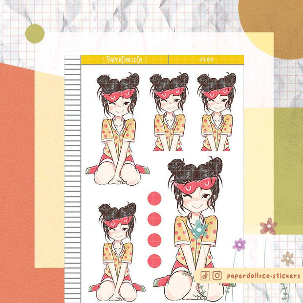 Sunshine | Summer Camp | Just Dolls Sticker | J182