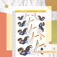 Deep Sea | Summer Camp | Just Dolls Sticker | J183