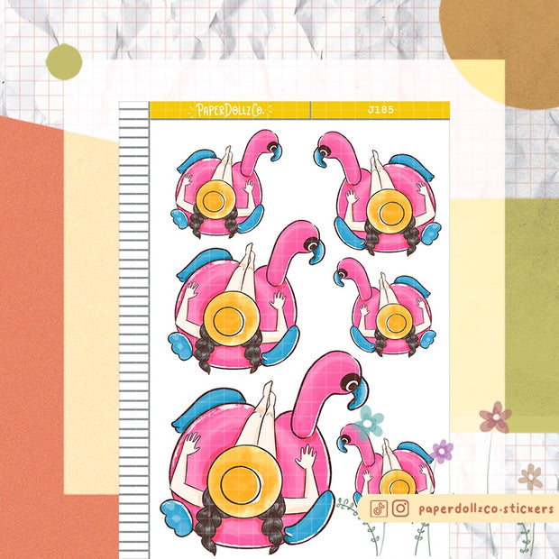 Superb | Summer Time | Just Dolls Sticker | J185