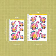 Superb | Summer Time | Just Dolls Sticker | J185