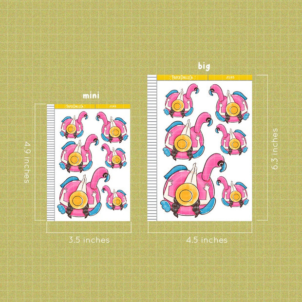 Superb | Summer Time | Just Dolls Sticker | J185