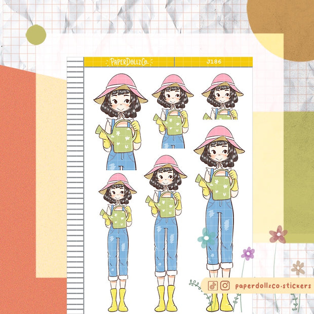 Warm | Summer Time | Just Dolls Sticker | J186