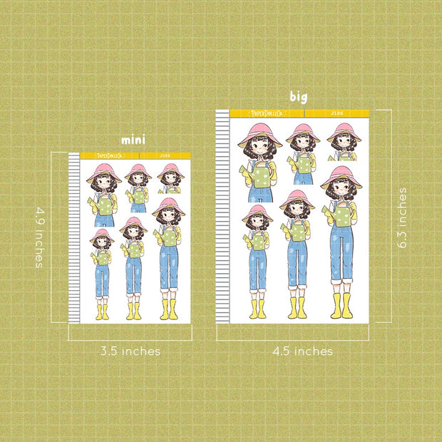 Warm | Summer Time | Just Dolls Sticker | J186