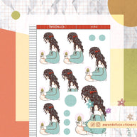 Magical | Cozy Holiday | Just Dolls Sticker | J192