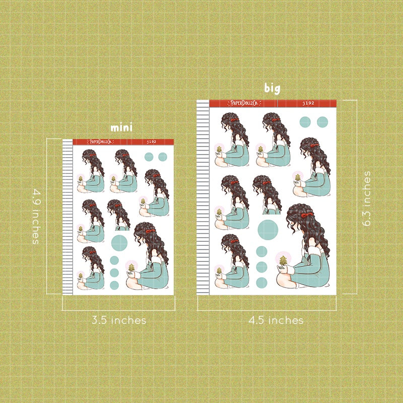 Magical | Cozy Holiday | Just Dolls Sticker | J192