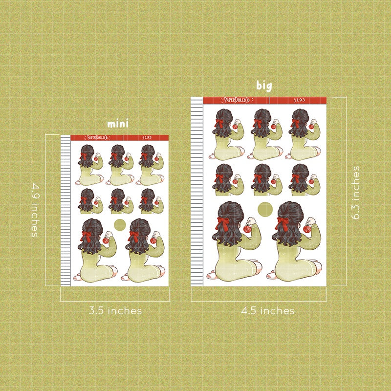 Fancy | Cozy Holiday | Just Dolls Sticker | J193