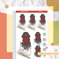 Wintertime | Cozy Holiday | Just Dolls Sticker | J194