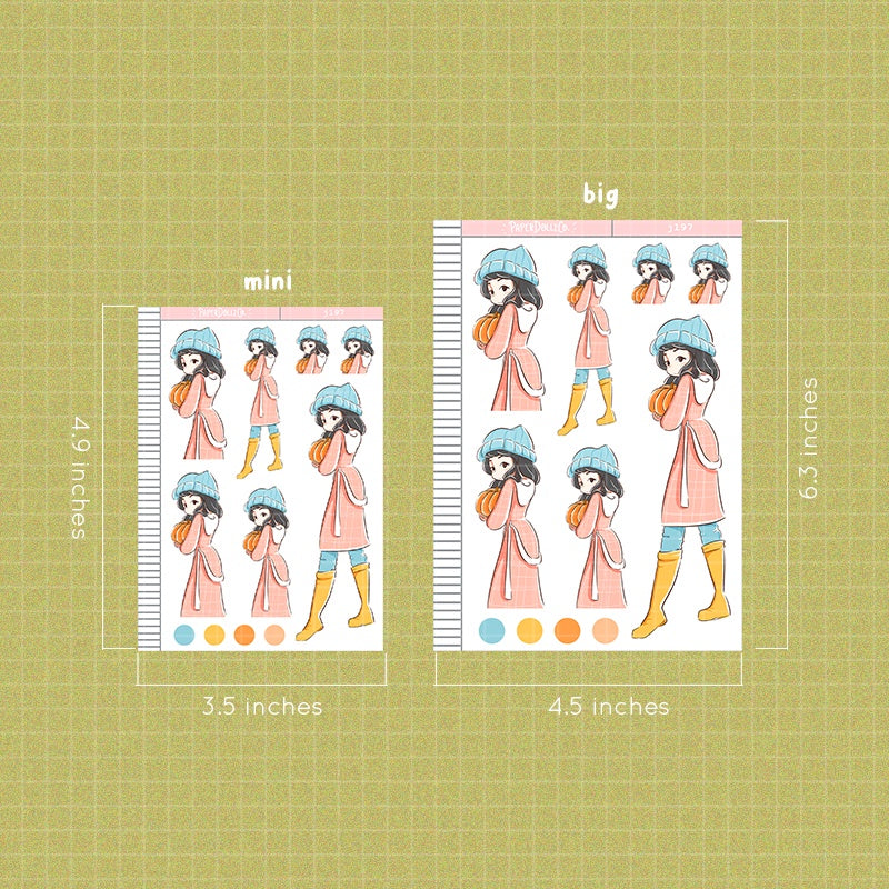 Bountiful | Fall in Love | Just Dolls Sticker | J197