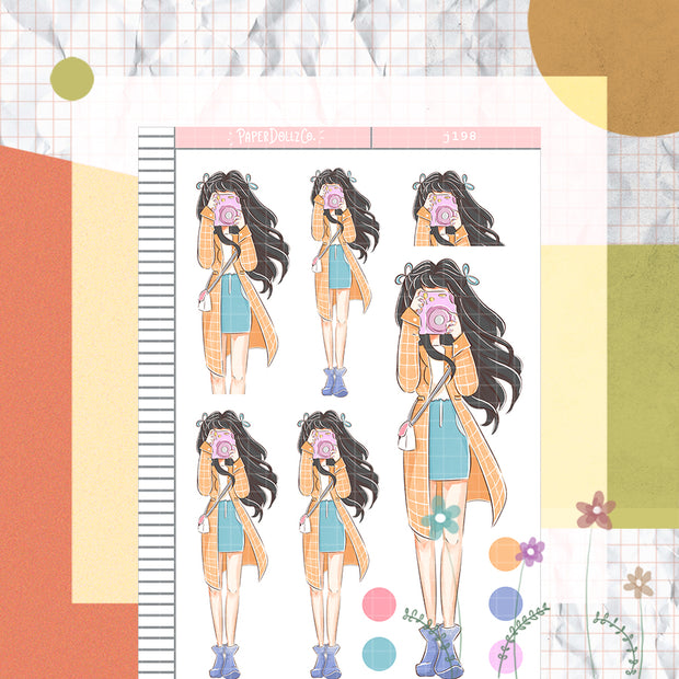 Windy | Fall in Love | Just Dolls Sticker | J198
