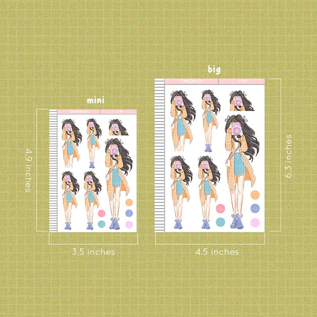 Windy | Fall in Love | Just Dolls Sticker | J198
