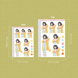 Golden | Fall in Love | Just Dolls Sticker | j199
