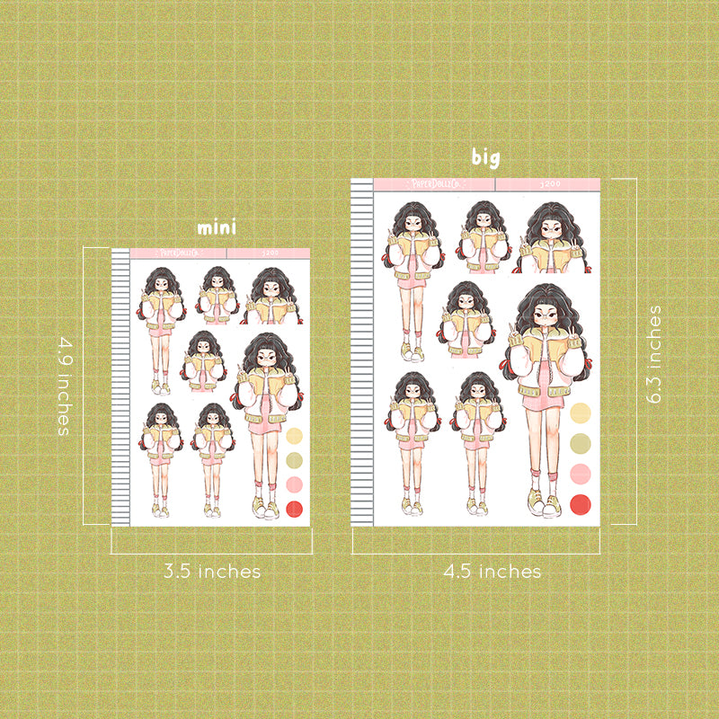 Chilly | Fall in Love | Just Dolls Sticker | j200