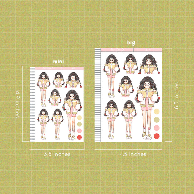 Chilly | Fall in Love | Just Dolls Sticker | j200
