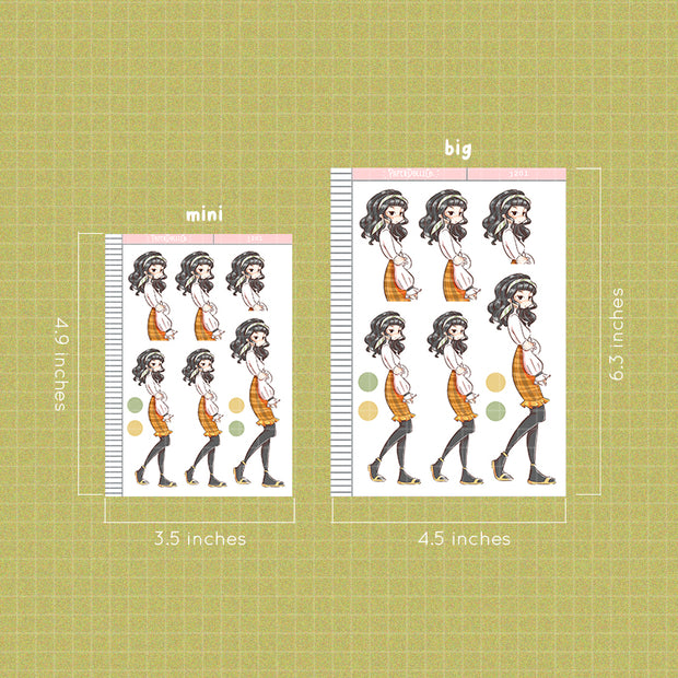 Blustery | Fall in Love | Just Dolls Sticker | j201