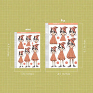 Magical | Sorceress | Halloween Just Dolls Sticker | J205