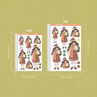 Mystical B | Sorceress | Halloween Just Dolls Sticker | J207