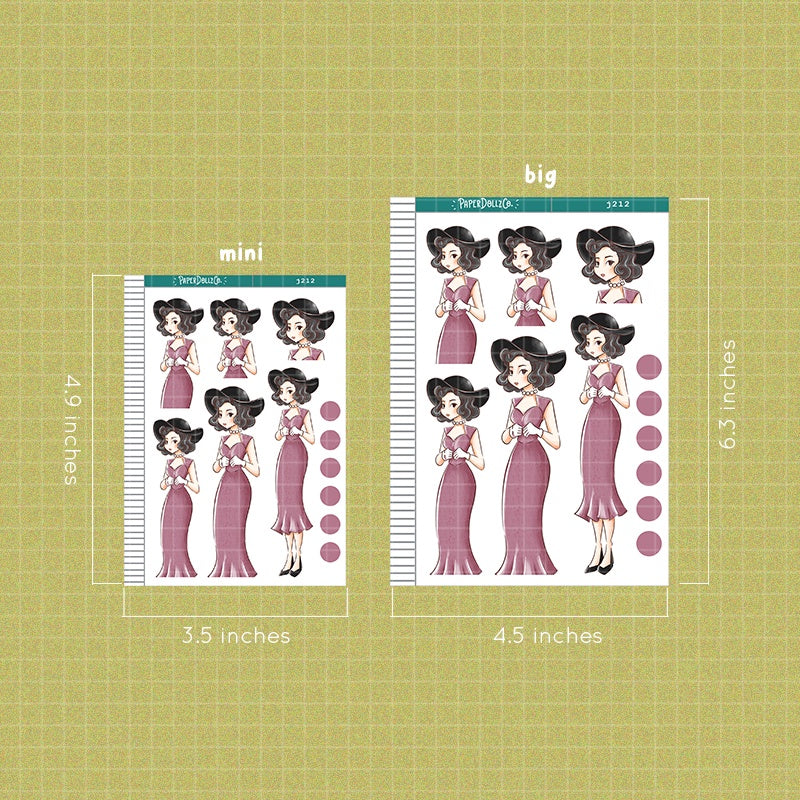 Formal | Way out 60s | Just Dolls Sticker | J212
