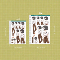 60s Queen | Way out 60s | Just Dolls Sticker | J214