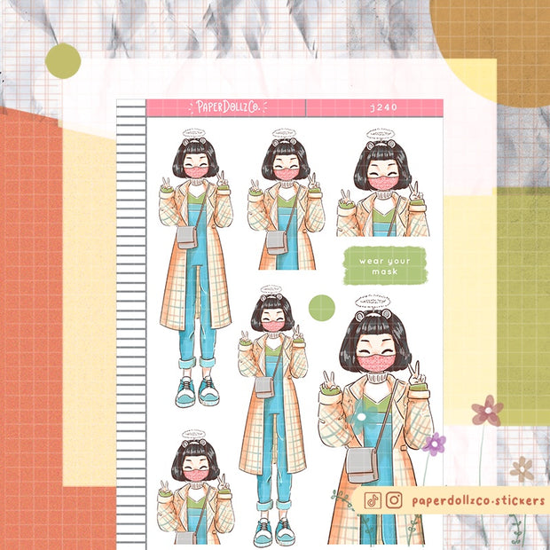 Yeogdo | Wear Your Mask | Just Dolls | J240