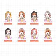 Peach | Wear Your Mask | Just Dolls | J248