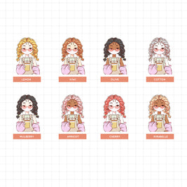 Peach | Wear Your Mask | Just Dolls | J248