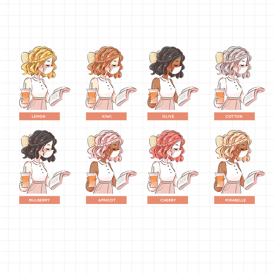 Strawberry | Wear Your Mask | Just Dolls | J249