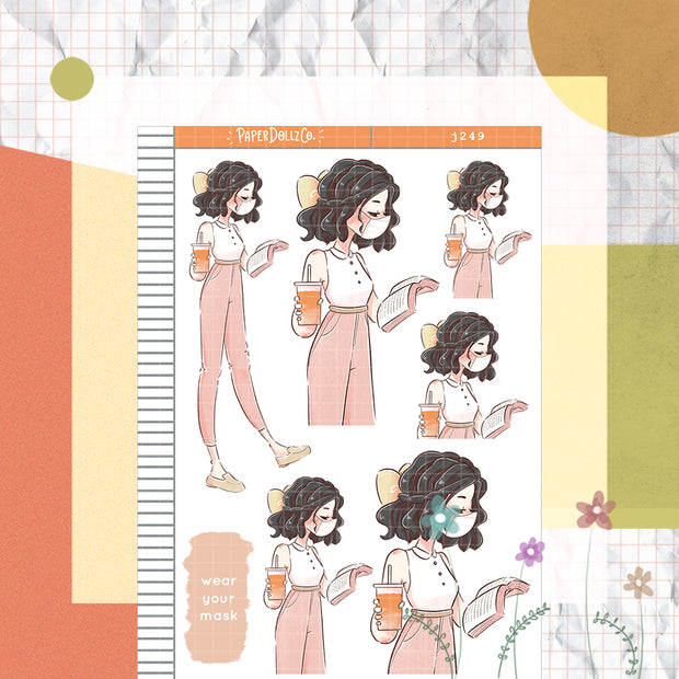 Strawberry | Wear Your Mask | Just Dolls | J249