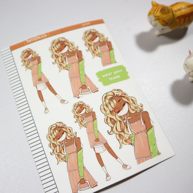 Watermelon | Wear Your Mask | Just Dolls | J250