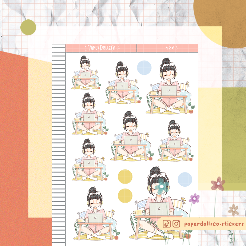 Work From Home | Just Dolls | J263