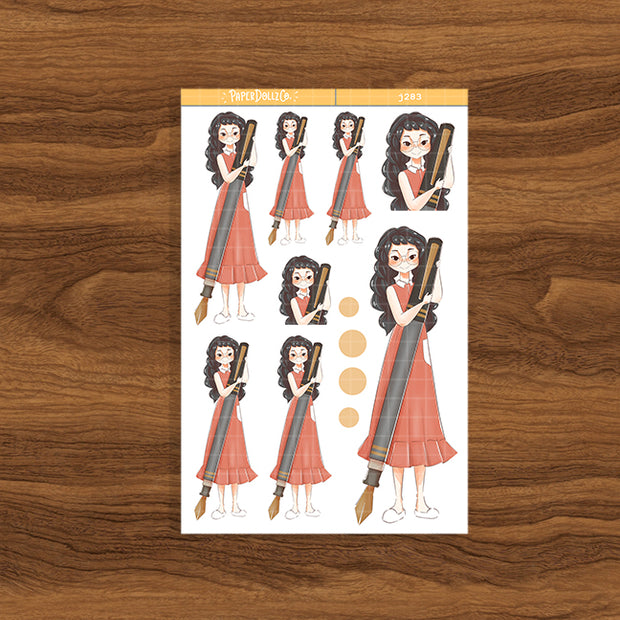 Pen Collector | Craft Library | Just Dolls | J283