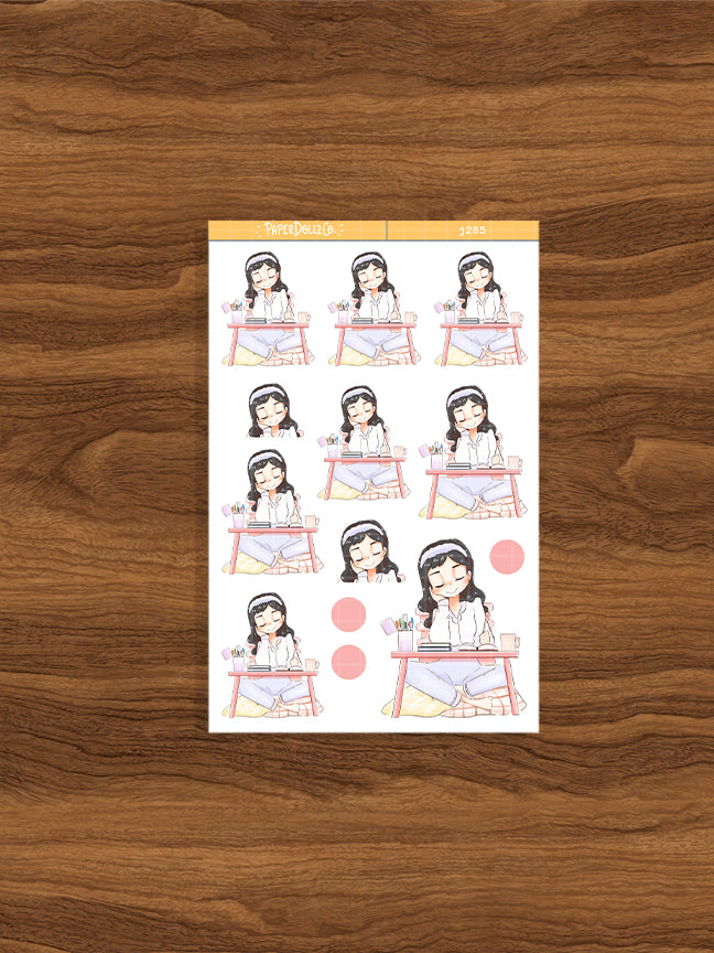 Planner Girl | Craft Library | Just Dolls | J285