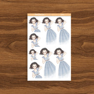 Lilac | Picnic Diaries | Just Dolls Stickers   | J292