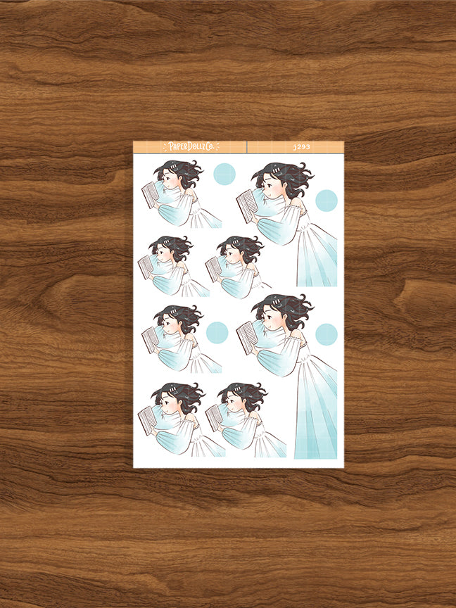 Cerulean | Picnic Diaries | Just Dolls Stickers | J293