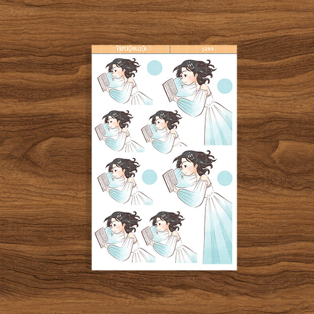 Cerulean | Picnic Diaries | Just Dolls Stickers | J293