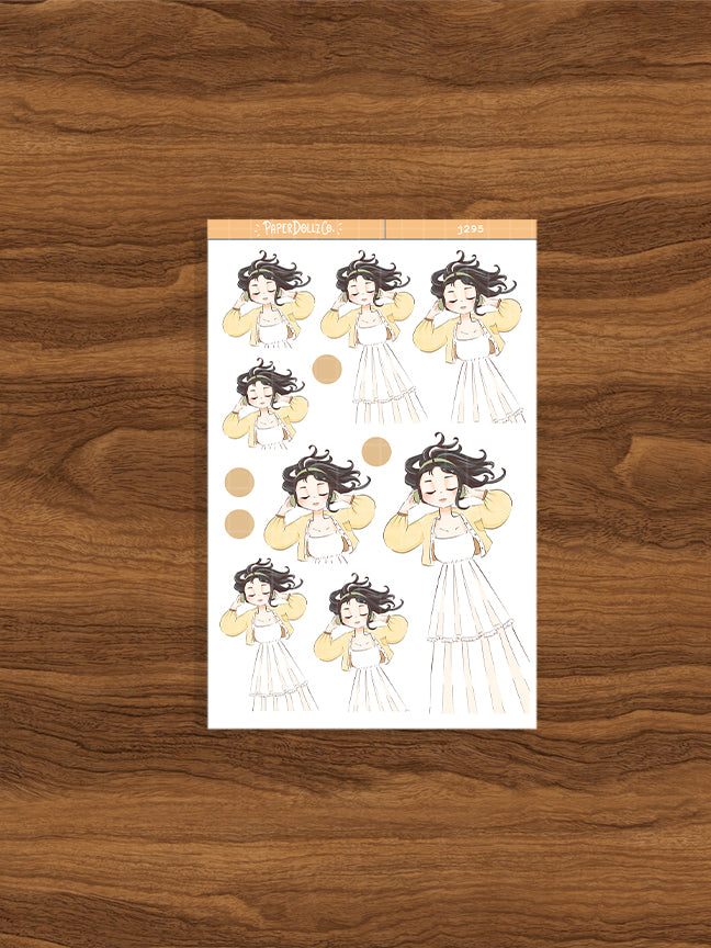 Fern | Picnic Diaries | Just Dolls Sticker | J295