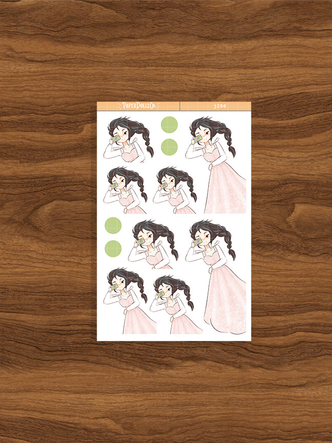 Blush | Picnic Diaries | Just Dolls Sticker | J296