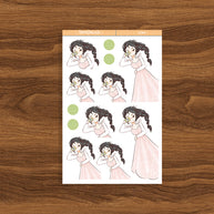 Blush | Picnic Diaries | Just Dolls Sticker | J296