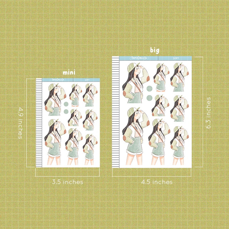 Balloon Fest | My Fair Ladies | Just Dolls Sticker | J297