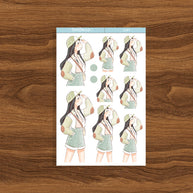 Balloon Fest | My Fair Ladies | Just Dolls Sticker | J297