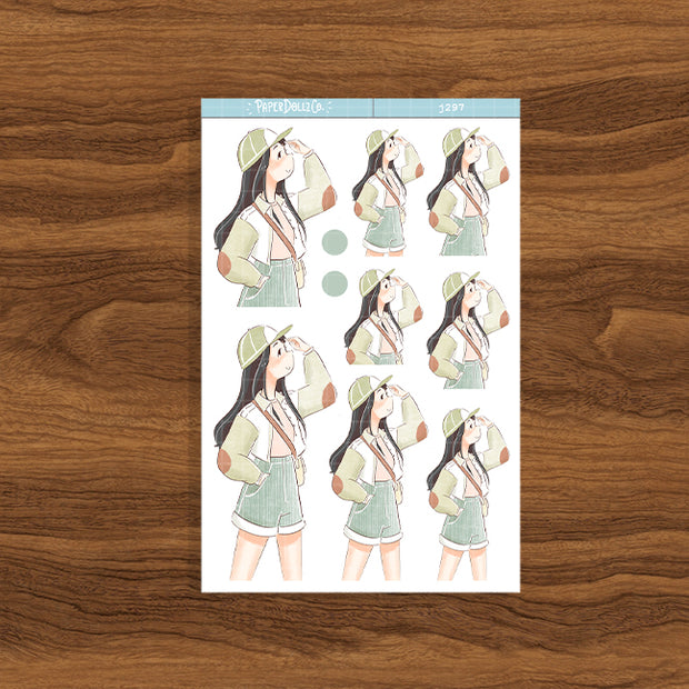 Balloon Fest | My Fair Ladies | Just Dolls Sticker | J297