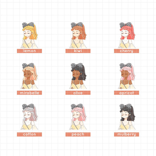 Ferris Wheel | My Fair Ladies | Just Dolls Sticker | J298