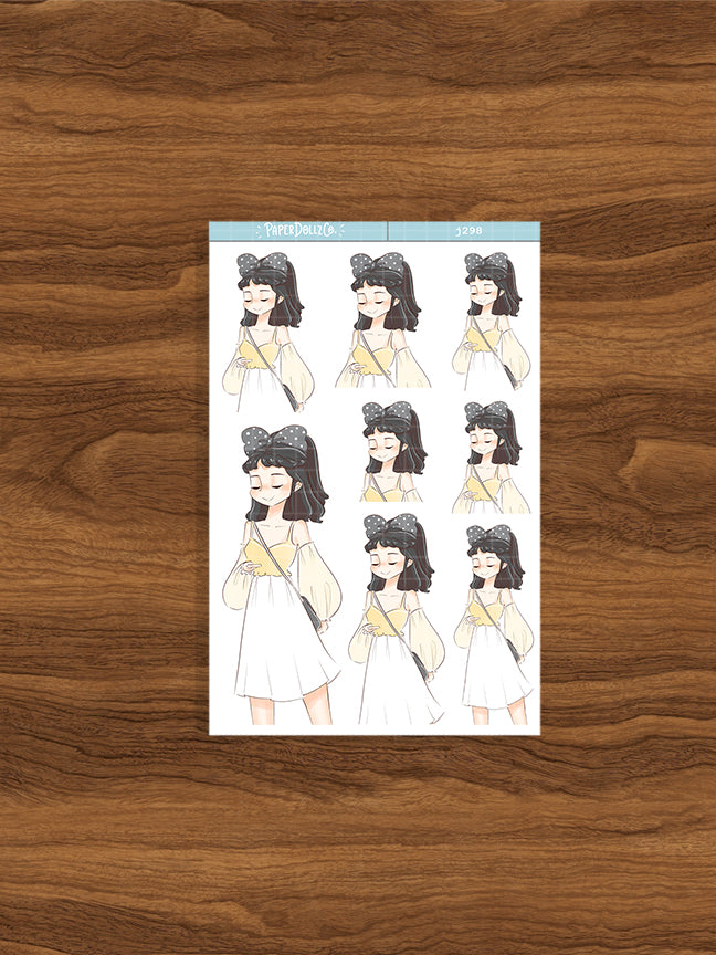 Ferris Wheel | My Fair Ladies | Just Dolls Sticker | J298