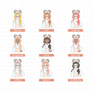 Swing Ride | My Fair Ladies | Just Dolls Sticker | J299