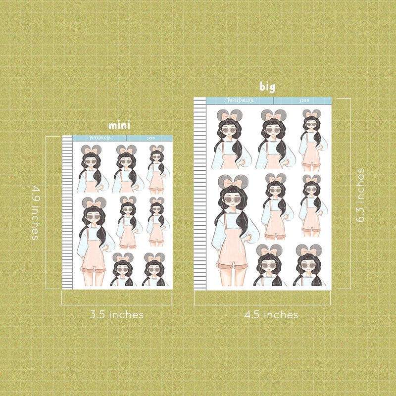 Swing Ride | My Fair Ladies | Just Dolls Sticker | J299
