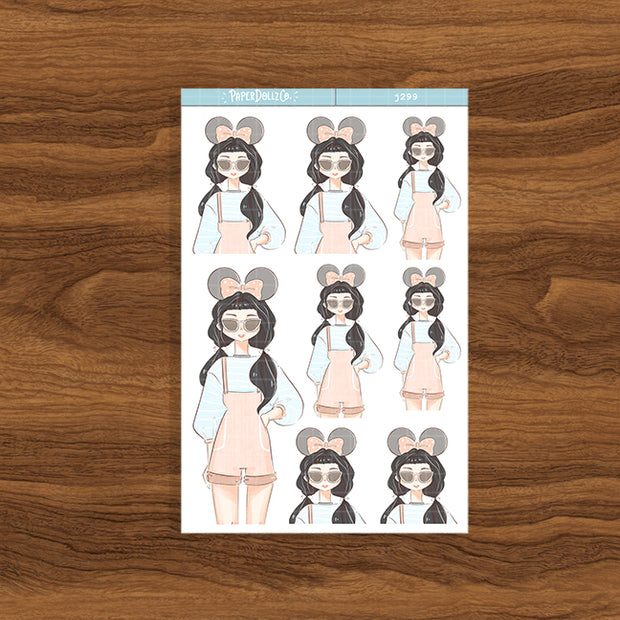 Swing Ride | My Fair Ladies | Just Dolls Sticker | J299